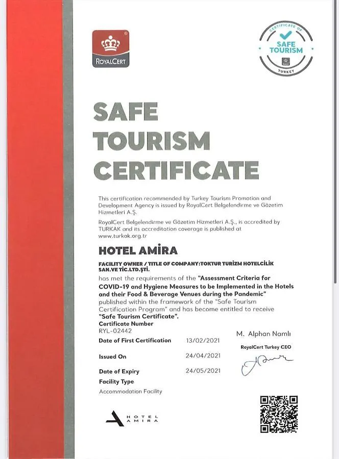Hotel Amira Istanbul 4*,